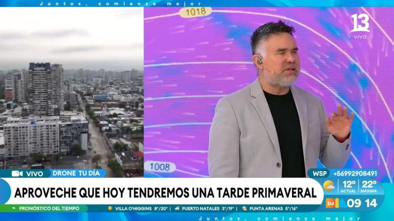 El informe del tiempo de Gianfranco Marcone en "Tu Día"