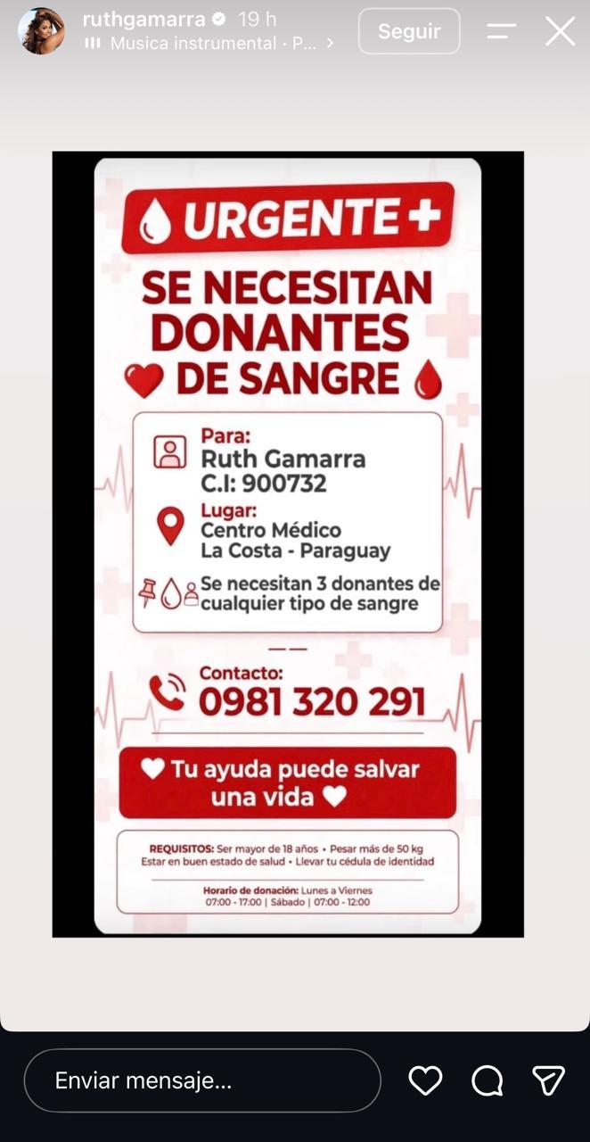Ruth Gamarra - Instagram