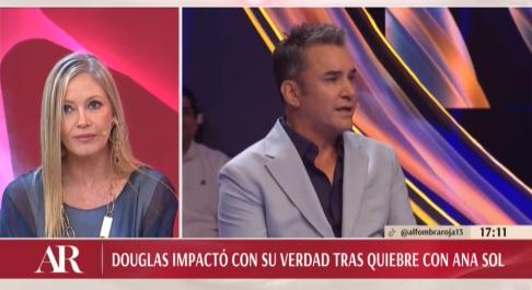 Marcela Vacarezza habla de Douglas tras su paso por Vértigo.
