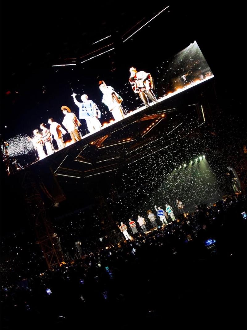 BTS en Chile - Instagram @btsoficialchile