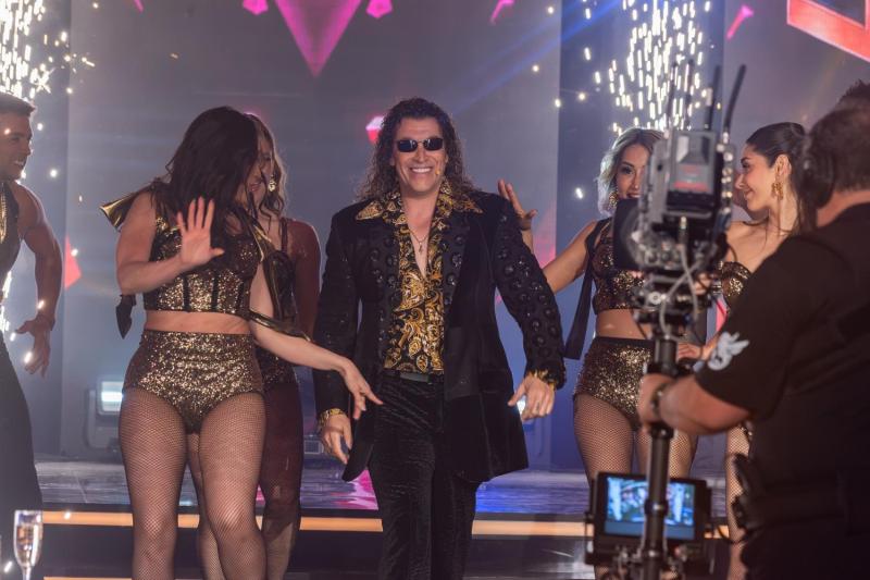 Leo Rey en estreno de Vértigo | Crédito: AgenciaUno