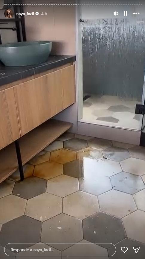 Filtraciones en el lujoso penthouse de Naya Fácil | Crédito: Instagram @naya_facil
