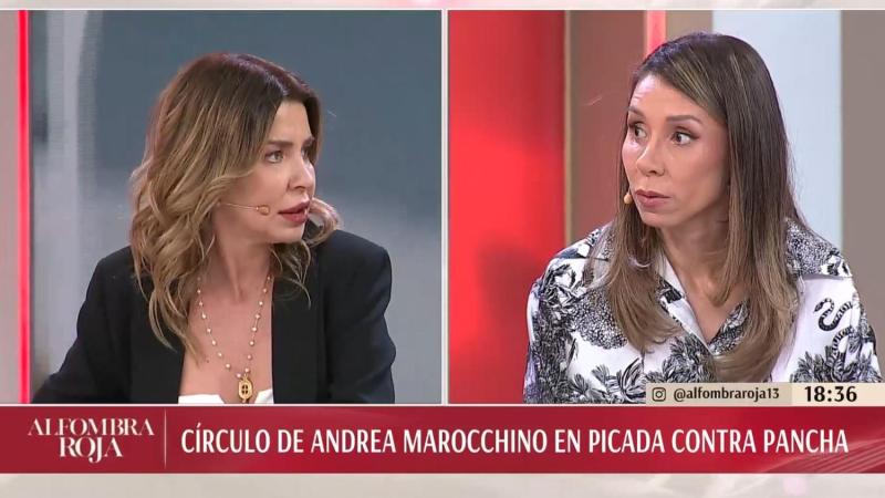 Pancha Merino y Cecilia Gutiérrez en "Alfombra Roja"