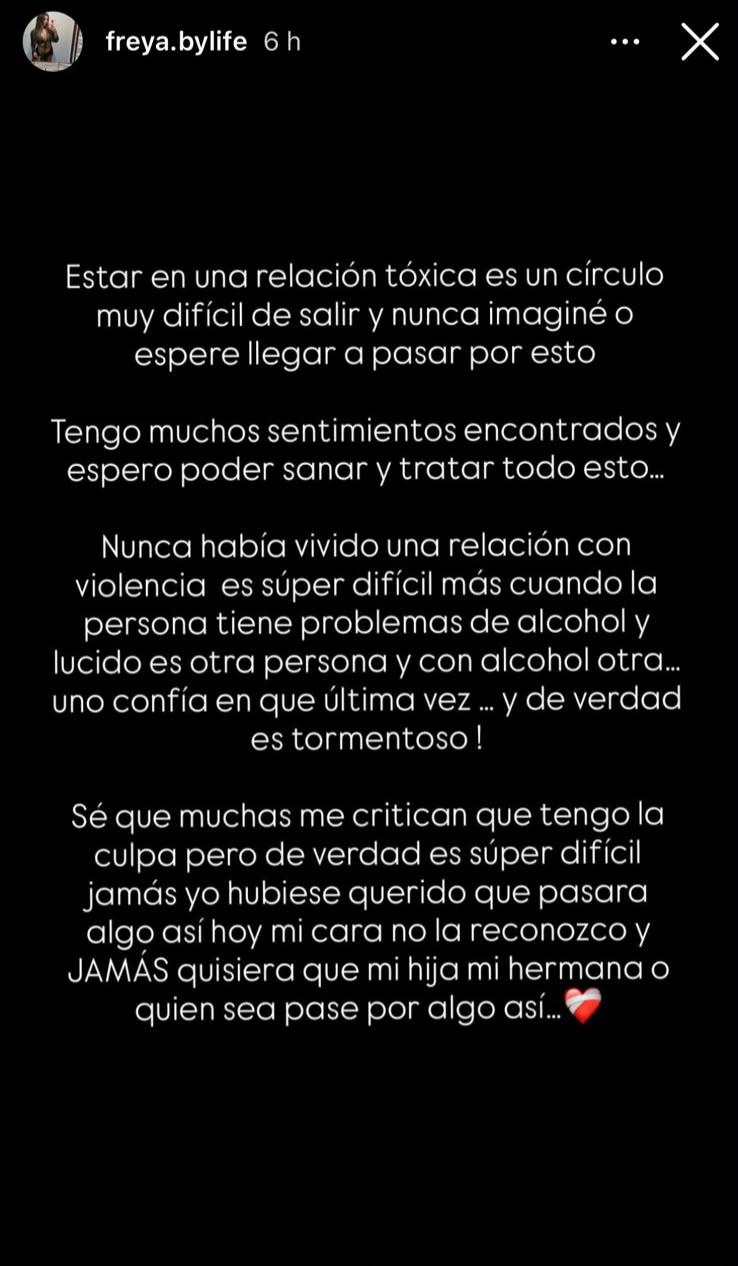 El mensaje de la expareja de Jean Paul Pineda