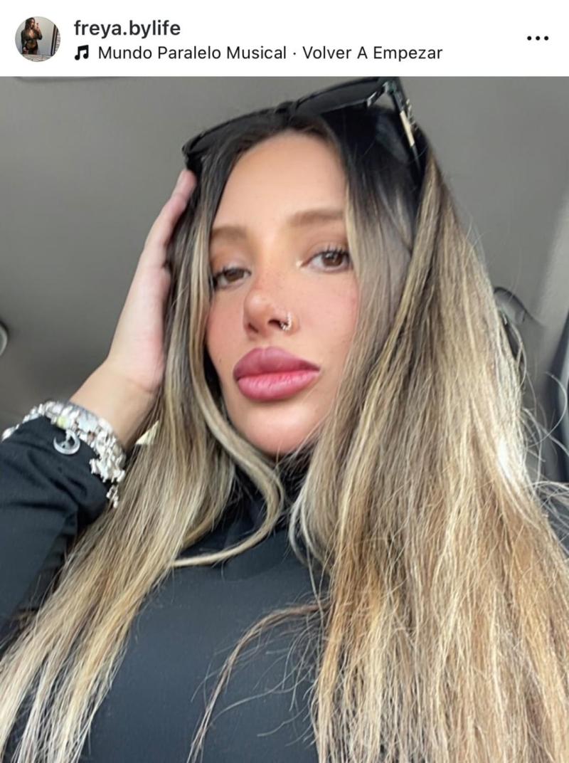 Valentina Castro, expareja de Jean Paul Pineda - Instagram