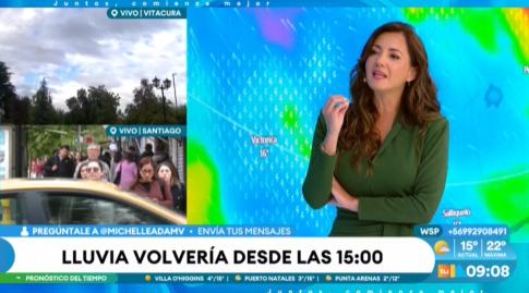 El comentario de Priscilla Vargas a Michelle Adam.