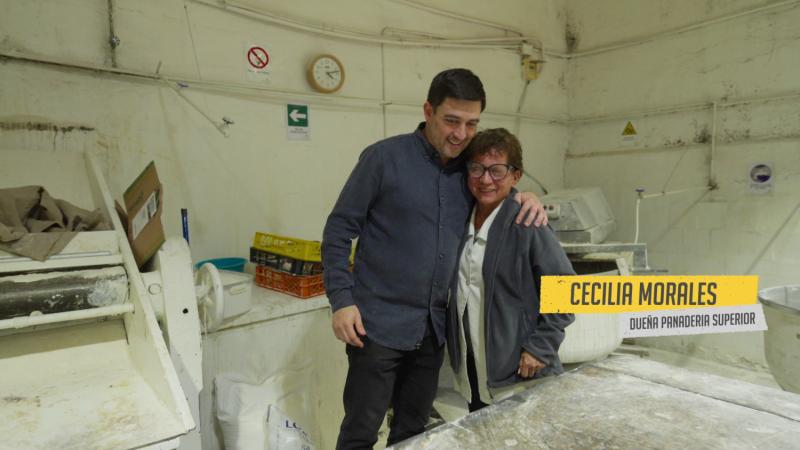 Nico Guzmán conoce a la dueña de Panadería La Superior / 13C
