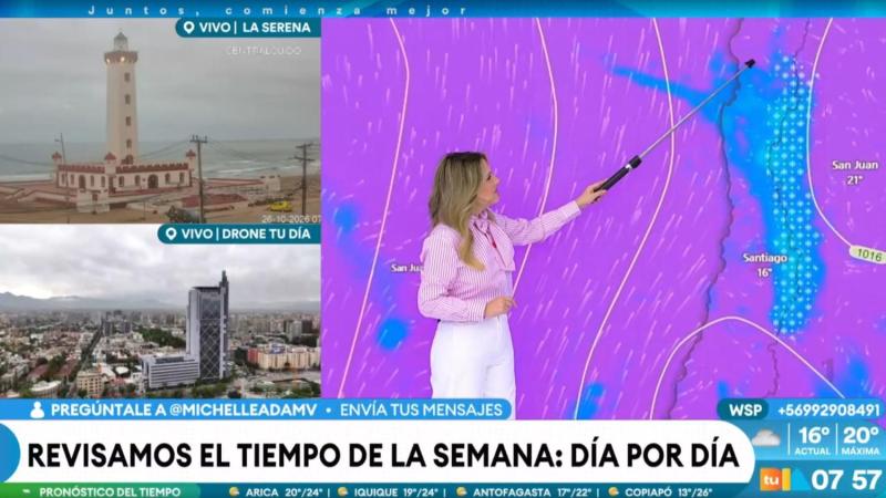 El pronóstico de Michelle Adam en "Tu Día"