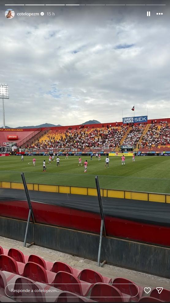 El gesto de Coté López que recordó la historia de Luis Jiménez con Palestino | Crédito: Instagram @cotelopezm