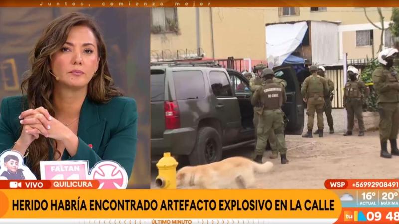 Hombre queda gravemente herido por manipular artefacto explosivo en Quilicura
