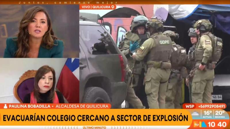 Paulina Bobadilla, alcaldesa de Quilicura, en "Tu Día"