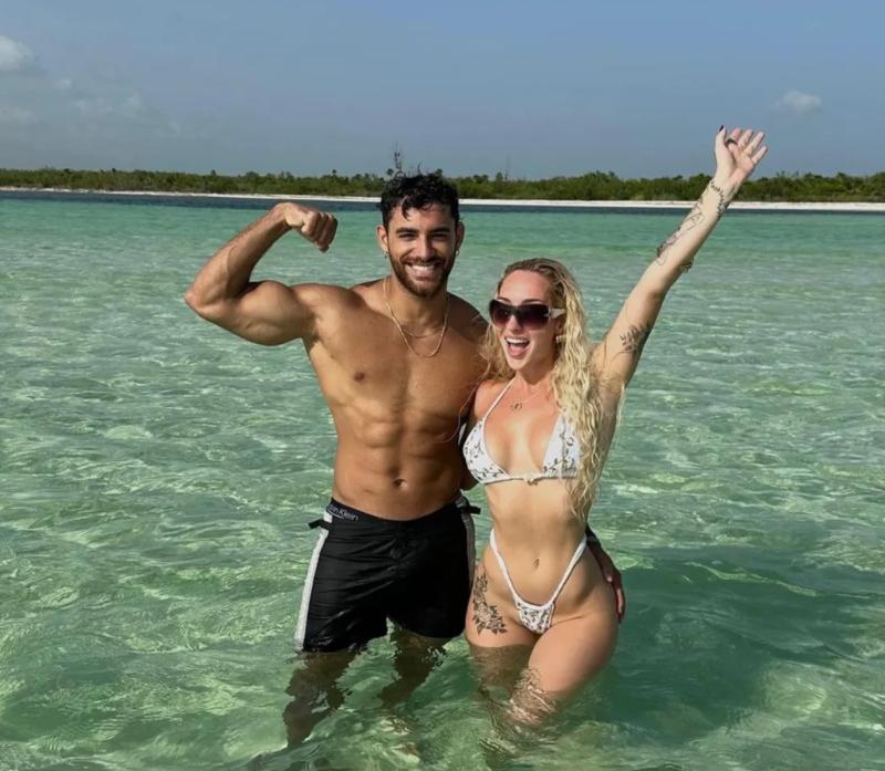 Fran Maira y Austin Palao | Crédito Instagram