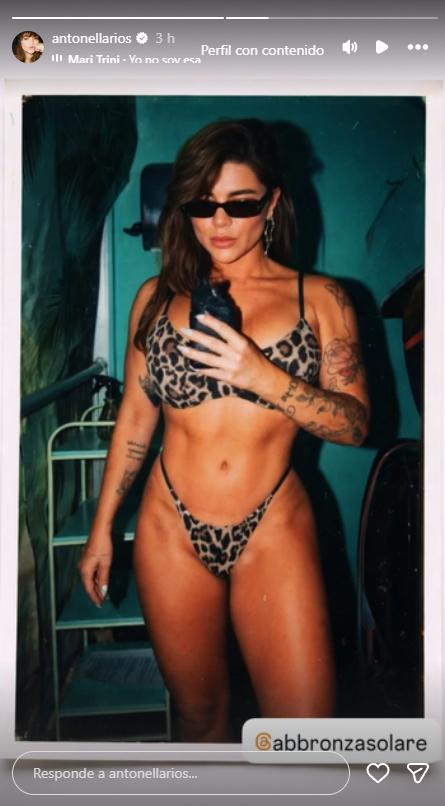 Así luce hoy Antonella Ríos | Crédito: Instagram @antonellarios