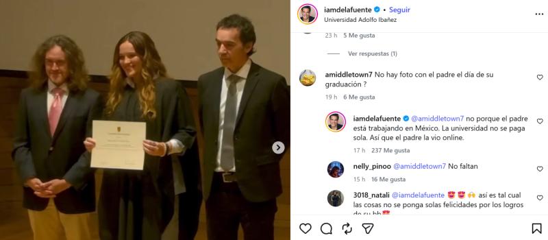 Instagram Cristián de la Fuente