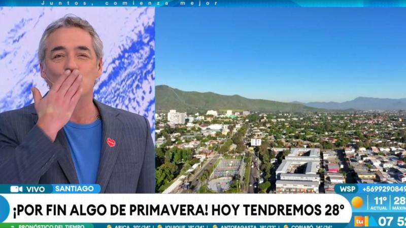 José Luis Repenning sorprende con especial saludo a su madre