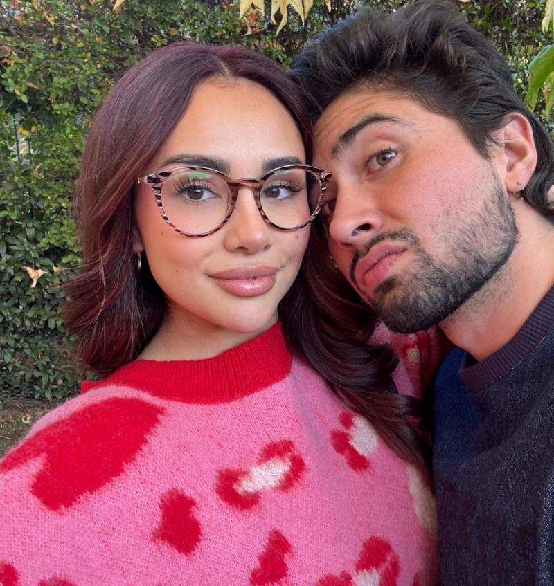 Diego junto a su pareja | Crédito: Instagram @javieravidal__