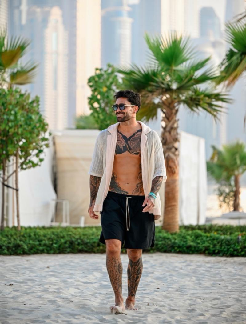 Luis Jiménez en Qatar | Crédito: Instagram @luisjimenezok