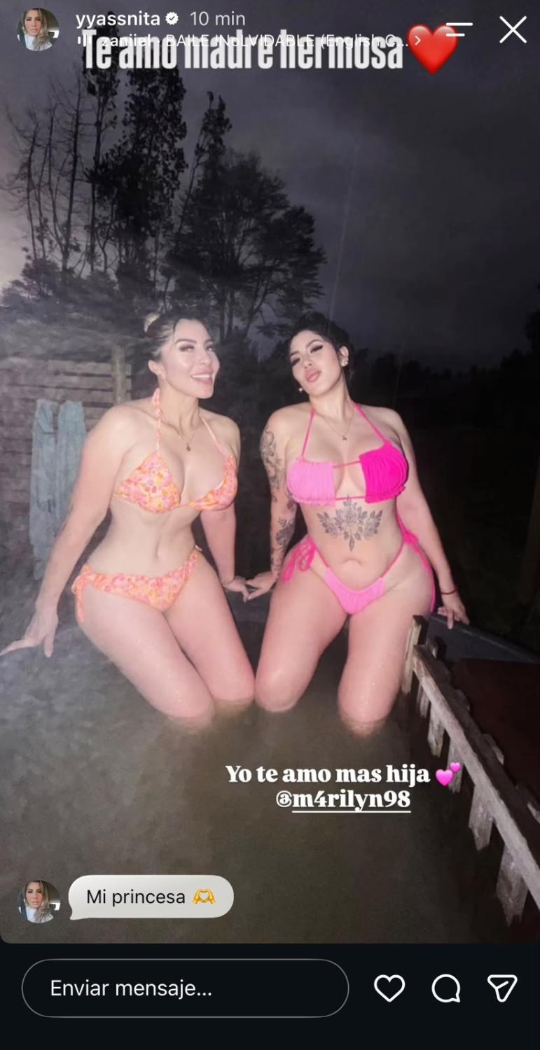 Mamá de Marcianeke y su hija - Instagram