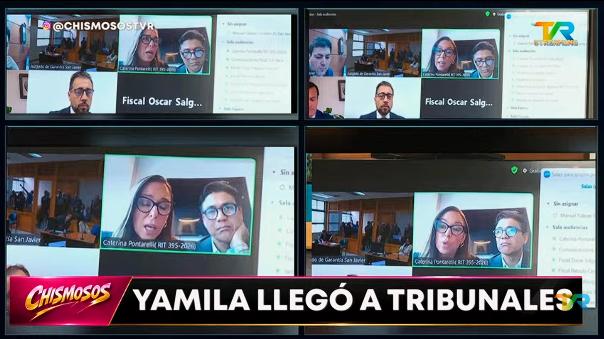 Américo no asistió a la audiencia, se presentó por zoom | Crédito: Chismosos