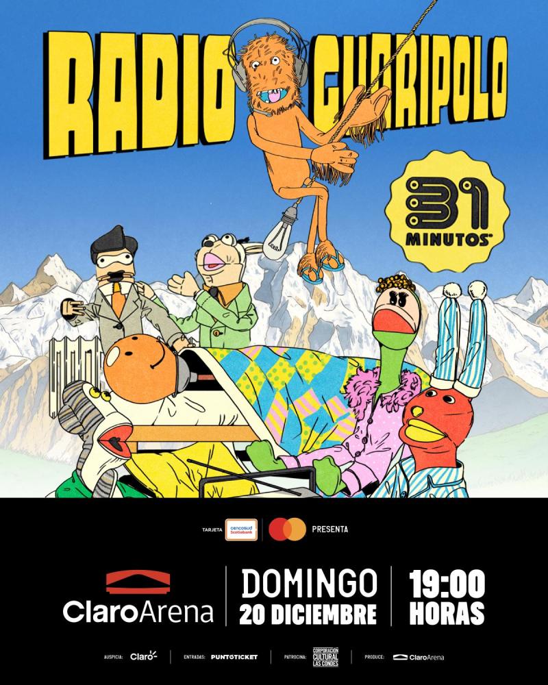 31 Minutos en el Claro Arena