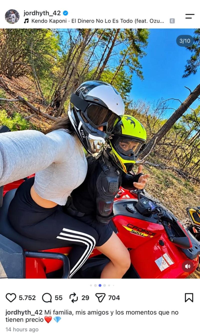 Camila Sepúlveda perdonó infidelidad de Jordhy Thompson | Crédito: Instagram @jordhyth_42