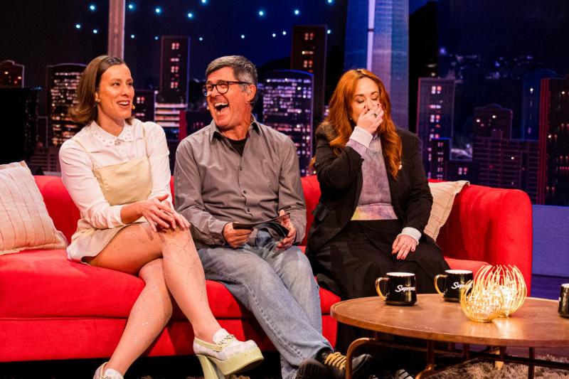 María José Castro, Marcelo Comparini y Valeria Luna / 13C