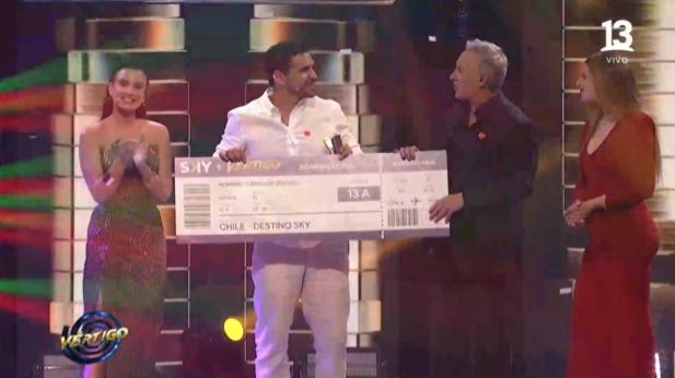 Pangal Andrade es el ganador del tercer capítulo de Vértigo.