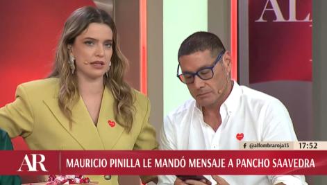 Mauricio Pinilla se refiere a dichos de Gissella Gallardo.