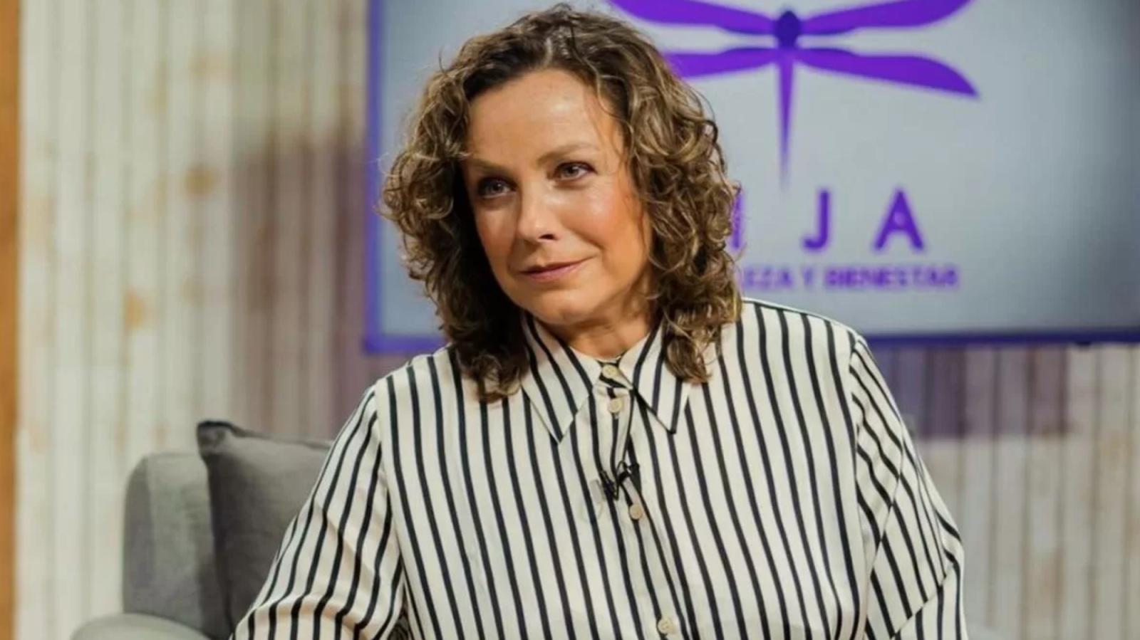 Claudia Conserva muestra resultado de teñirse las canas por primera vez