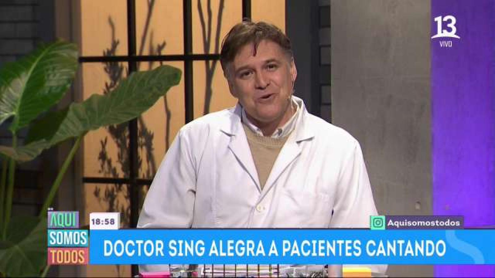 Dr. Sing nos sorprendió en el programa con hermoso regalo para Ian | 13.cl