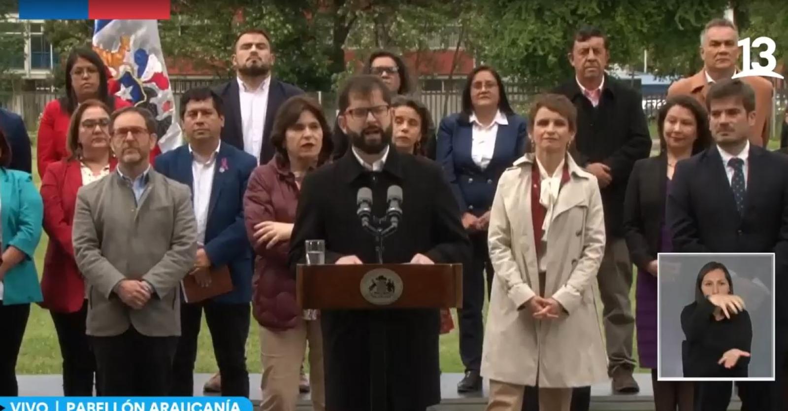 Presidente Gabriel Boric se refiere a su visita a la Araucanía | 13.cl