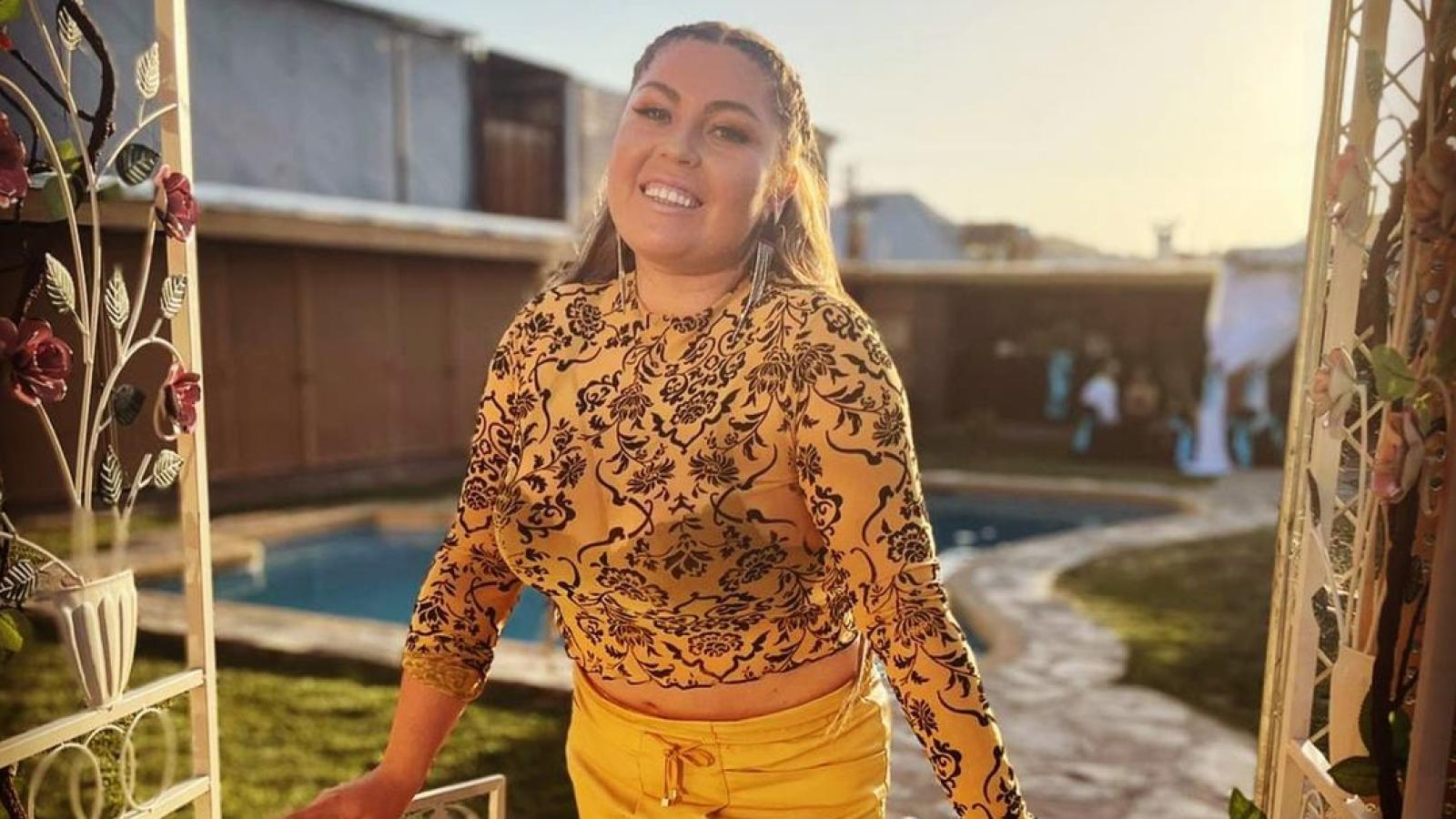 Camila Arismendi posa