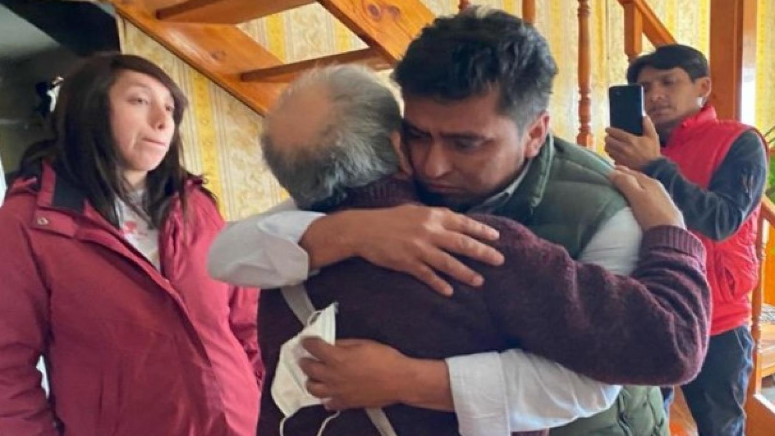 Familia se reencontró tras 45 años 