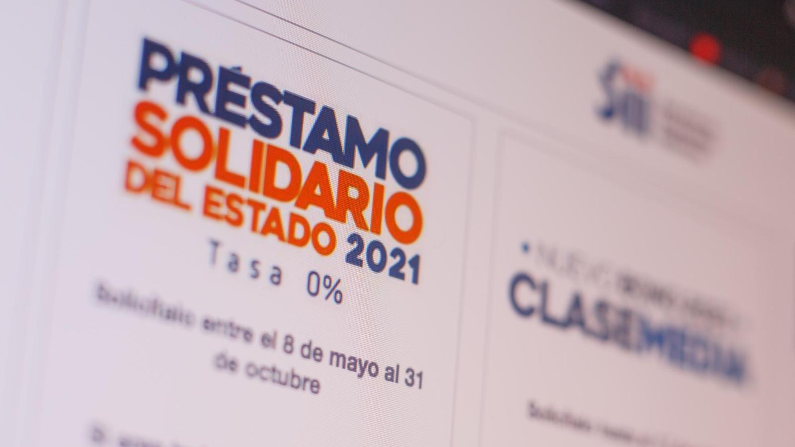 Web Préstamo Solidario