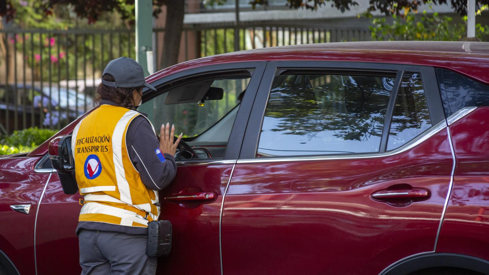 Vehículo fiscalizado