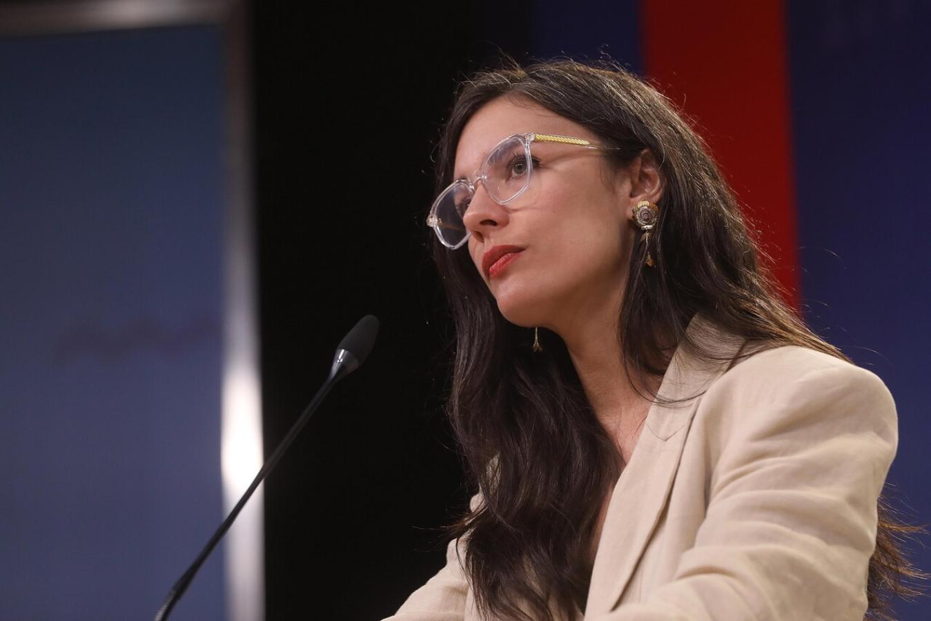 Ministra de Desarrollo Social, Camila Vallejo - Agencia UNO