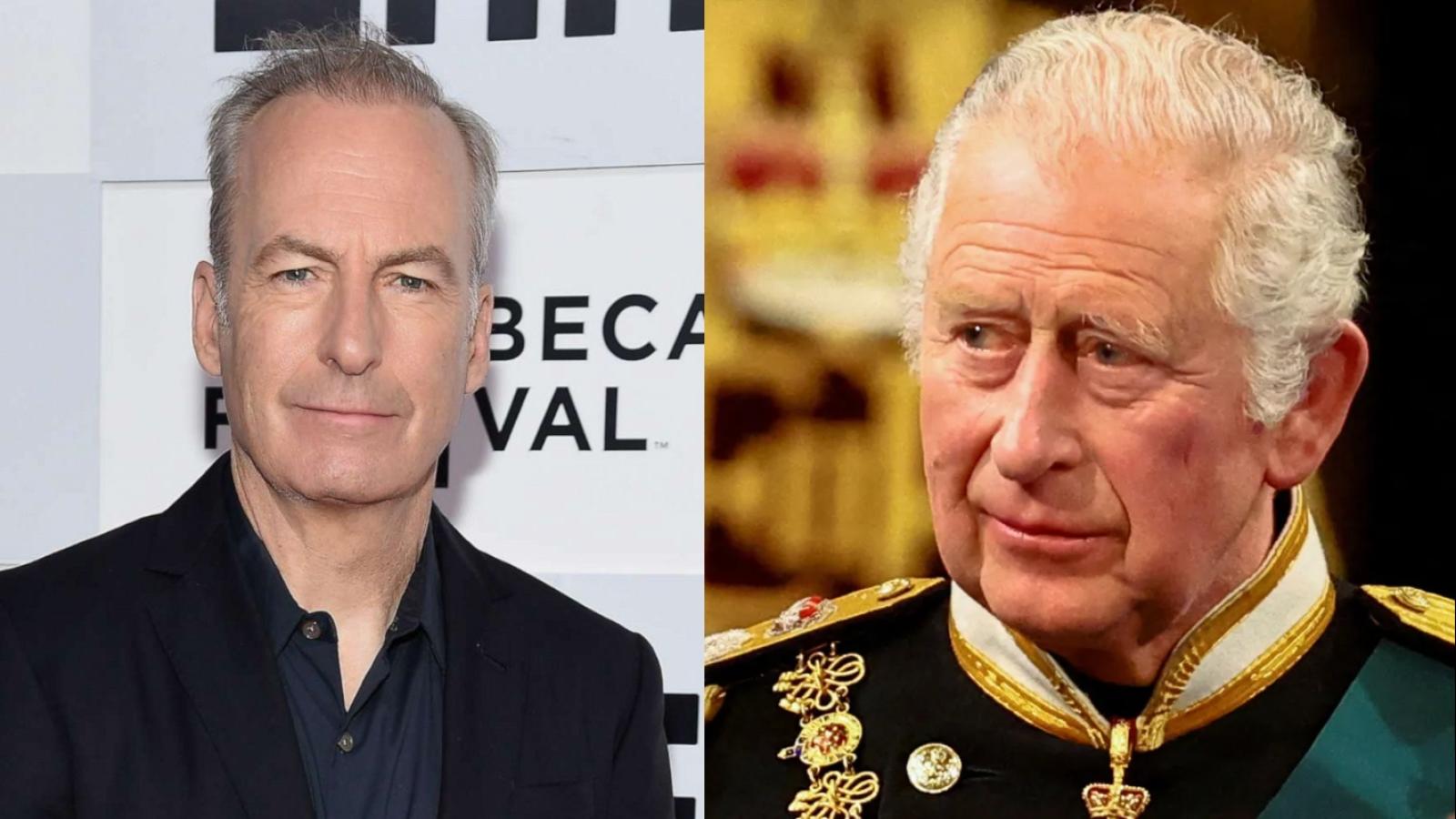 Bob Odenkirk y Rey Carlos III - AFP