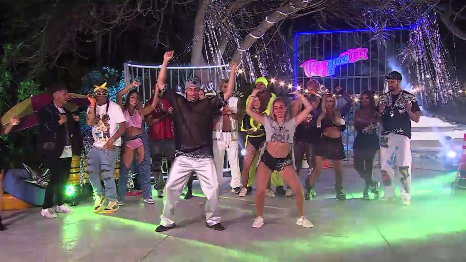 Dani Castro y Uriel Romero bailan para celebrar su victoria