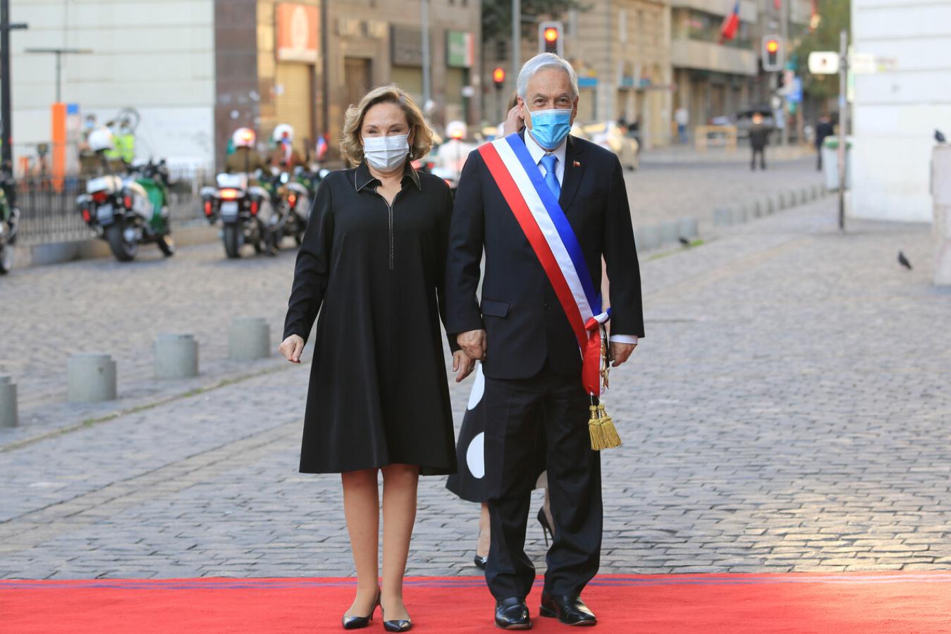 Cecilia Morel y Sebastián Piñera - Agencia Uno