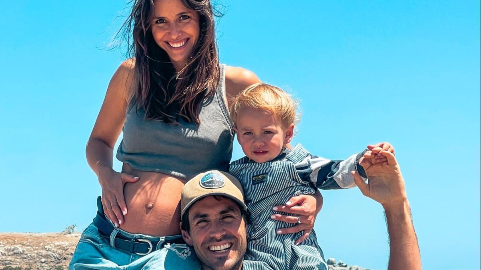 Juanita Ringeling y su familia