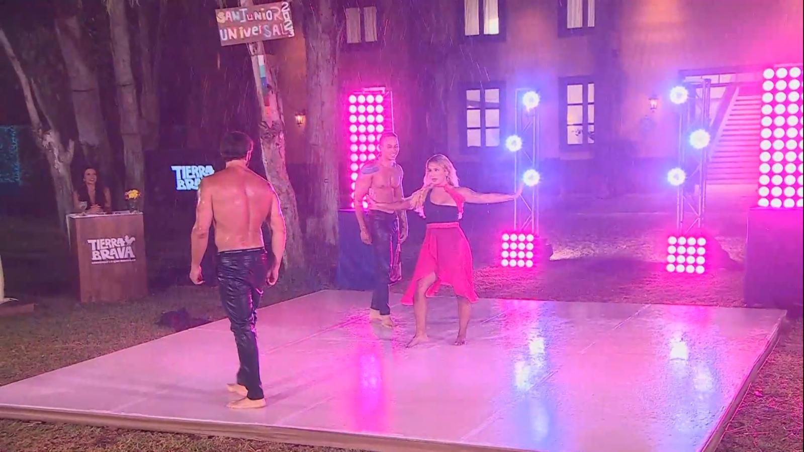 Guarén, Arturo Longton y Uriel Romero bailan en Tierra Brava