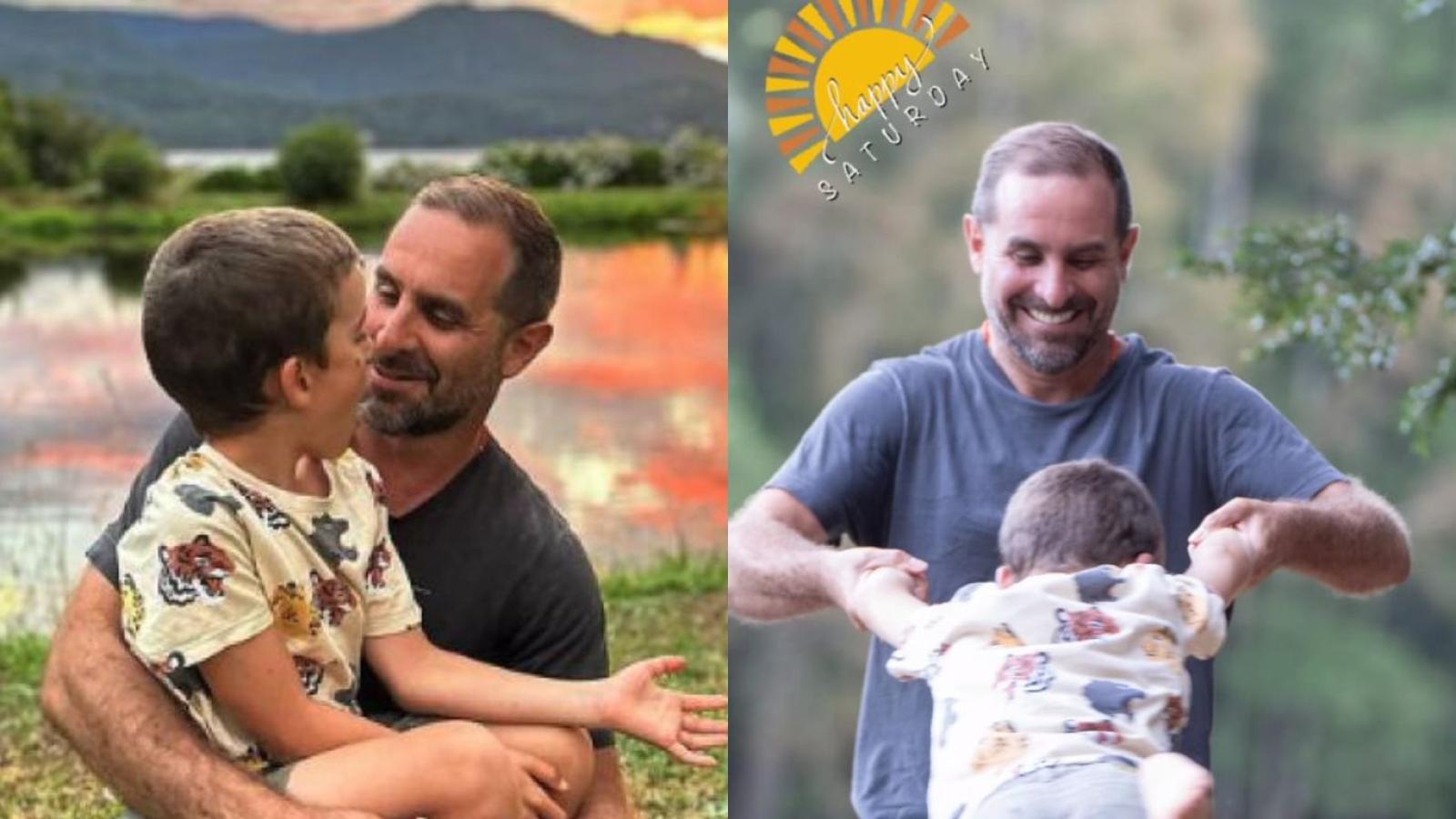 Hijo de Javiera Suárez sorprendió a su papá