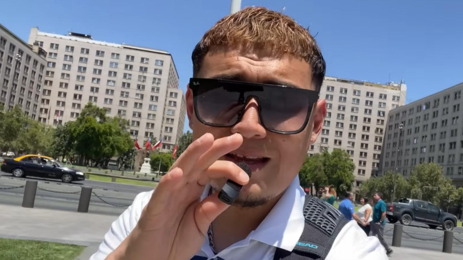 Hondureño en Santiago - Captura