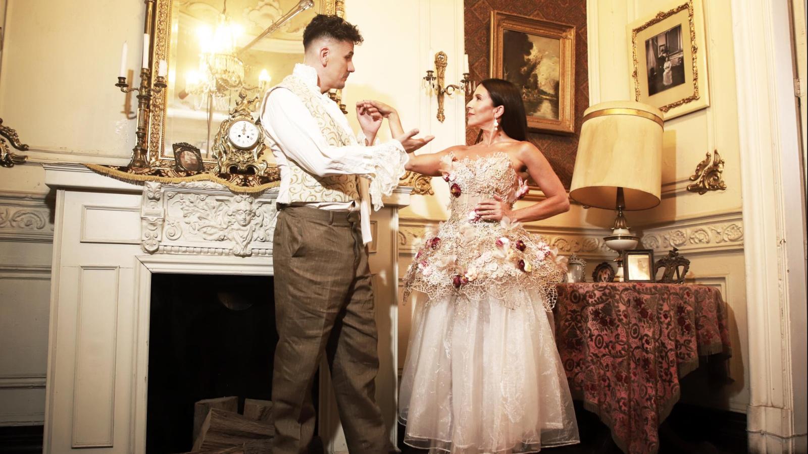 Sergio Lagos y Karla Constant, animadores de Tierra Brava y Ganar o Servir
