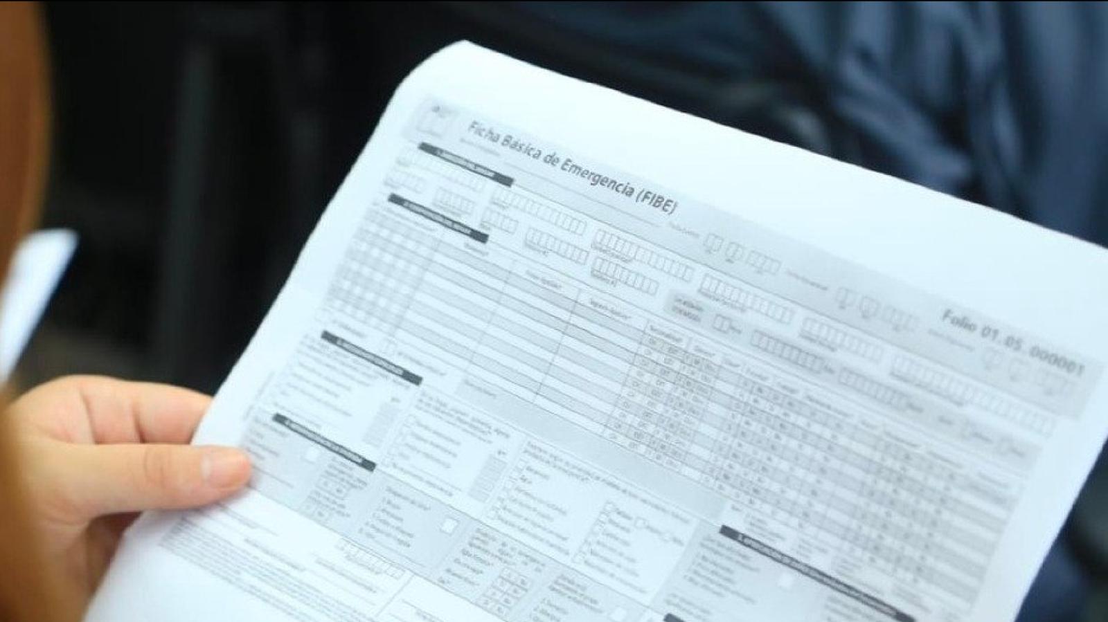 Qué es la FIBE, ficha que servirá para canalizar ayudas a familias afectadas por incendios 