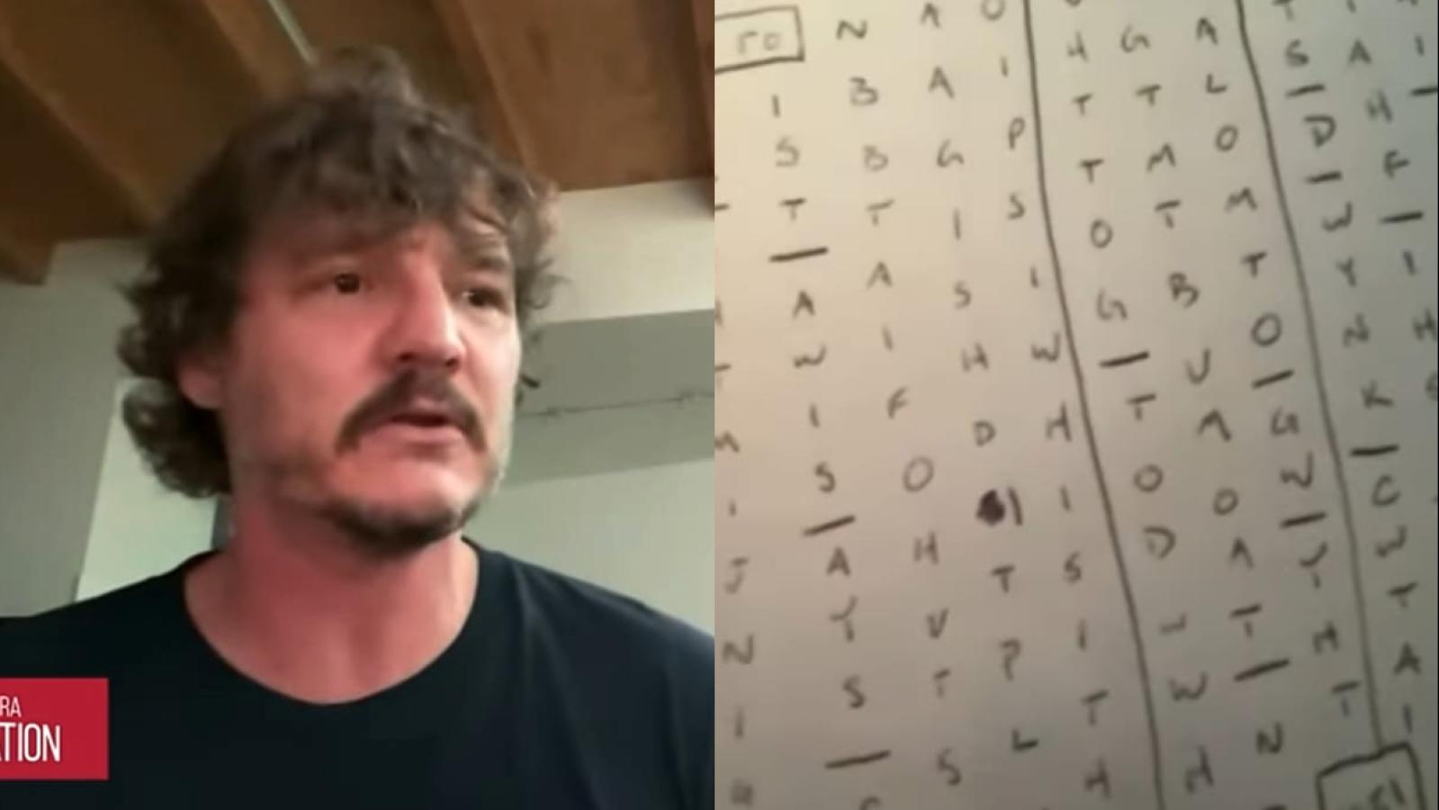 Pedro Pascal y su método para aprender sus líneas