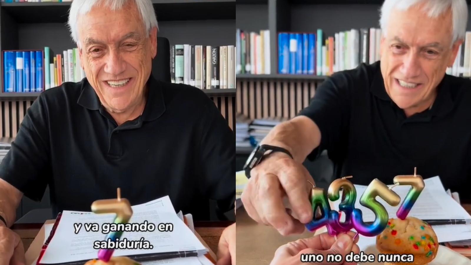 Sebastián Piñeras - Créditos: Captura Tiktok