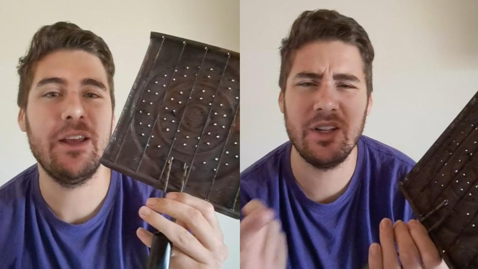 Uruguayo reacciona al tostador chileno - Créditos: Captura Tiktok