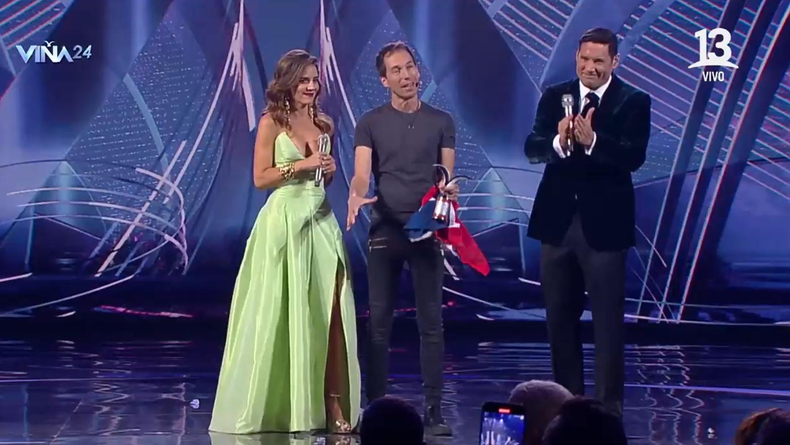 Pura magia: Jean Paul Olhaberry se adjudicó la Gaviota de Plata