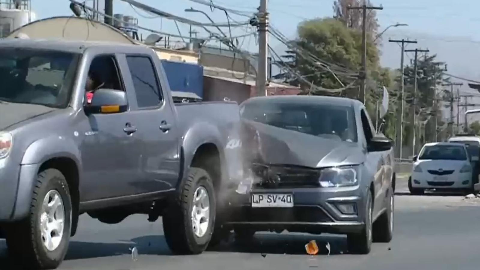 En plena transmisión de Tu Día: joven chocó vehículo en el que se transportaba su madre